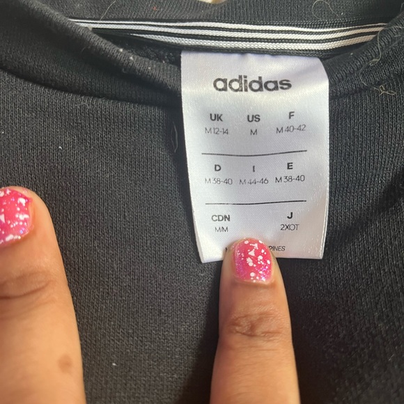 ADIDAS Black Sweatshirt - Picture 3 of 3